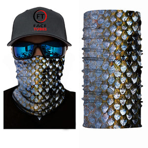 Fish Pattern Neck Gaiter